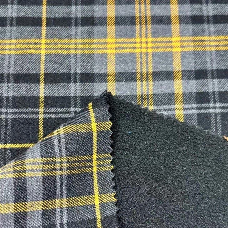 Cotton Polyester Yarn Dyed Bonded Fabric