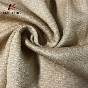 100% Polyester Ib Sab Plaid Dobby Mesh Knit Fabric
