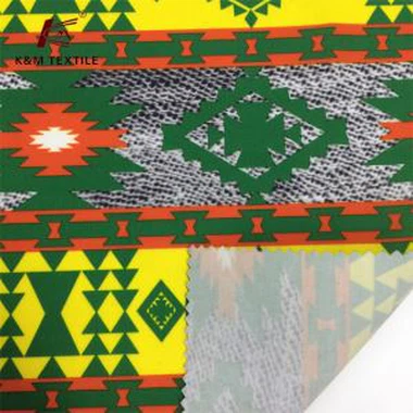 100% Polyester Printing Coated Oxford Fabric