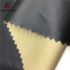 230t Waterproof Lub Teeb Twill Pongee Polyester Npuag