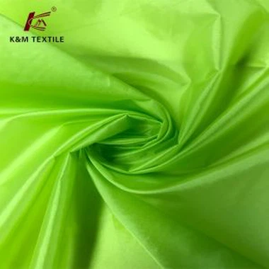 380T Lub Teeb Nyhav Round Qhov Nrog Lub Teeb Nylon Taffeta Npuag Rau hauv ob sab phlu