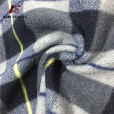 Mos sov Polyester Fleece Brushed Npuag