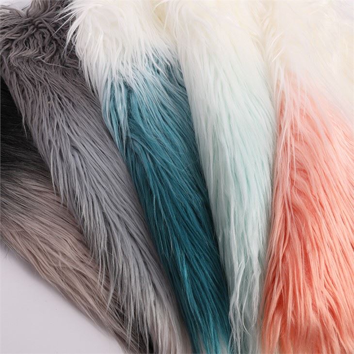 100% Polyester Tie-Dye Plush Fabric