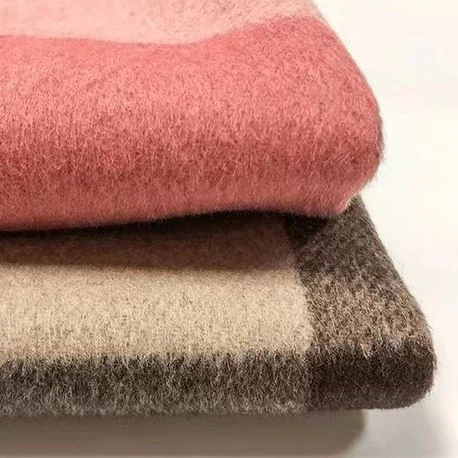 Wool Tweed Plaid Npuag